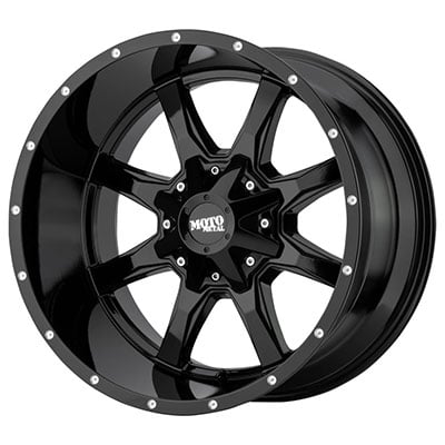 Moto Metal MO970 Wheel, 18x9 with 6 on 135/6 on 5.5 Bolt Pattern - Black / Milled - MO970890673A18US